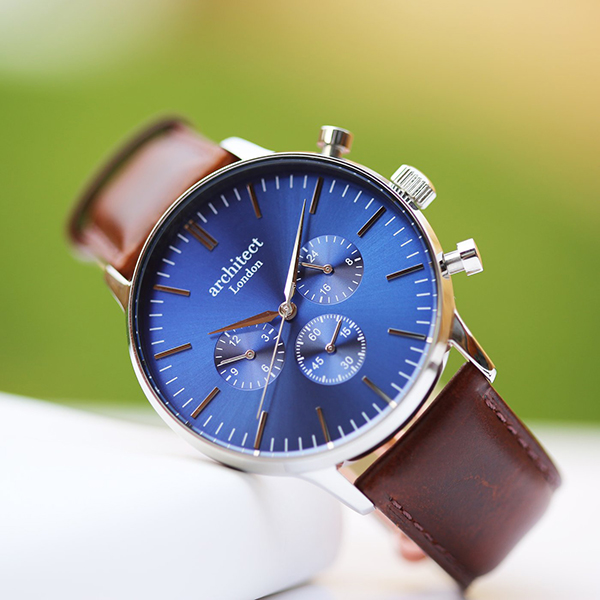 Architect Motivator Multi-Zone Engraved Watch
