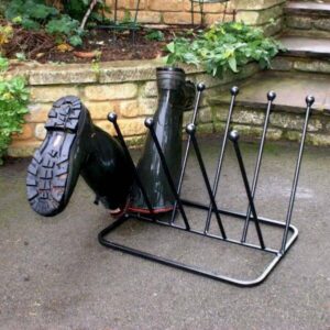 Welly Boot Stand for Five | Superb Quality by Poppy Forge