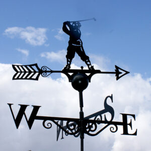 Golfer Weathervane - Perfect for Golfers