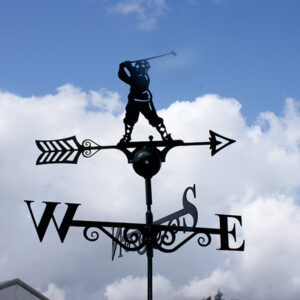 Golfer Weathervane - Perfect for Golfing Enthusiasts