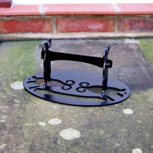 Victorian Boot Scraper - Poppy Forge Decorative Boot Scraper