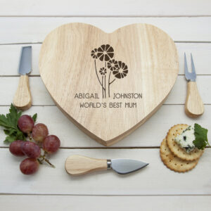 Personalised Cheese Board Set - Especially for Mums