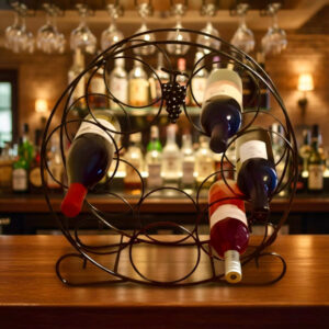 Poppy Forge Seven Bottle Wine Rack