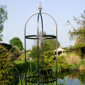 Traditional Obelisk | Poppy Forge Garden Metal Obelisk