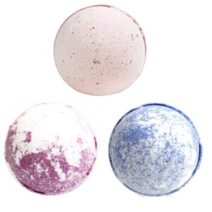 Shea Butter Bath Bomb Set | Choice of 3 Luxurious Bath Bombs