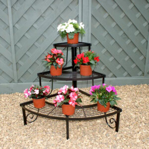 Poppy Forge Corner Three Tier Plant Stand