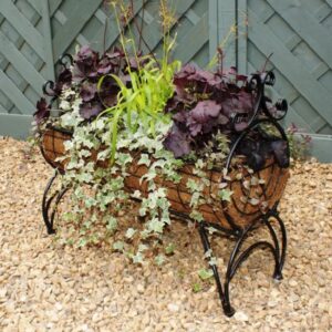 Standing Planter - Ornate Poppy Forge Regal 600 Garden Planter