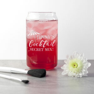Personalised Glasses UK - Fun and Funky Hand-Etched Can Glasses