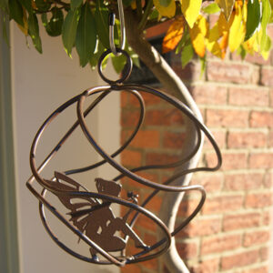 Tree Decorations for Garden - Silver, Brown or Rust Fairy Catcher