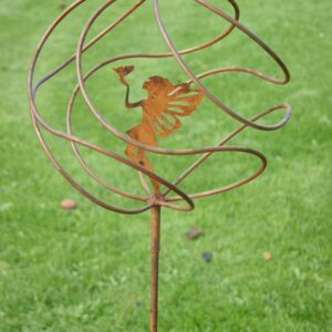 Fairy Catcher Tangle Ball Garden Stake
