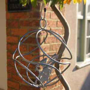 Silver Sitting Fairy Tangle Ball