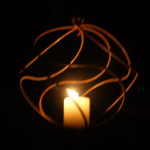 Tangle Ball Candle Holder by Night