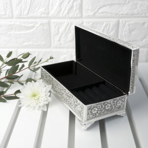 Personalised Silver Trinket Box at Country Charm