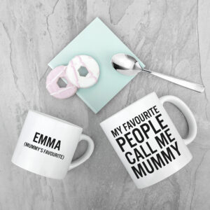 Good Ideas for Mother's Day - Personalised Mummy & Me Cups