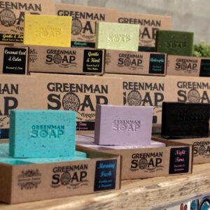 Your Choice of 3 Handcrafted Greenman Soap Bars