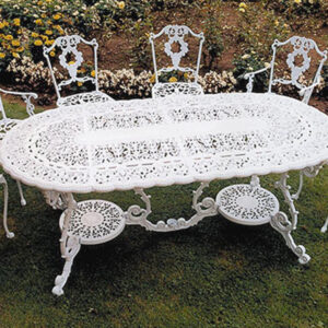 Grape Diner Chairs with Victorian Grand Table