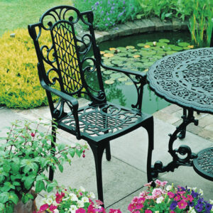 Victorian Garden Chairs - Classic Ornate Chairs In Elegant Colours