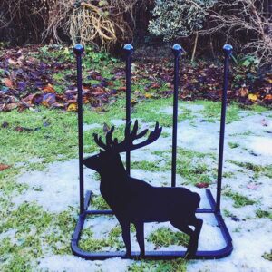 Stag Boot Stand | Decorative Poppy Forge 2 Pair Boot Rack