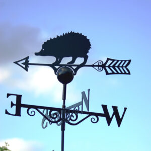 Hedgehog Weathervanes - Adorable Chap from Poppy Forge