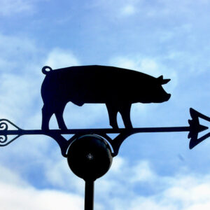 Pig Weathervane - Perfect Choice for Pig Lovers by Poppy Forge