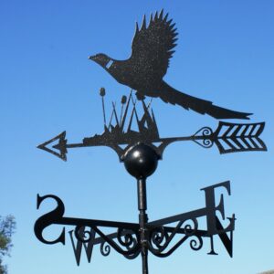 Poppy Forge Country Weathervane - Pheasant in Flight