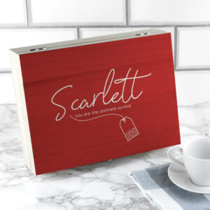 Personalised The Ultimate Cu-Tea Box Filled With Lovers Tea