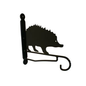 Poppy Forge Hedgehog Wall Bracket - Feature Bracket for Hanging