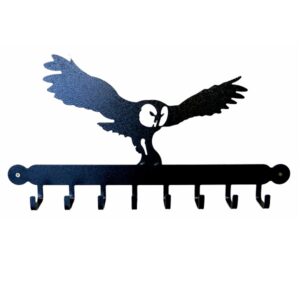 Poppy Forge Owl Coat Rack - Antique Black Tools or Coat Rack