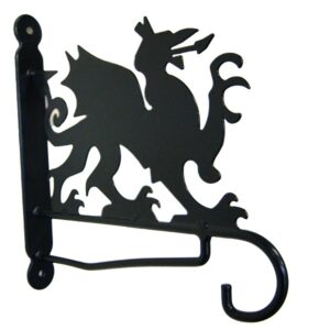 Poppy Forge Welsh Dragon Wall Bracket - Patriotic Bracket
