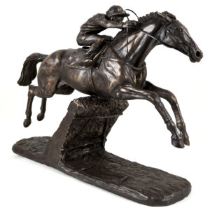 Istabraq Bronze Sculpture - Exquisite Cold Cast Bronze by Harriet Glen