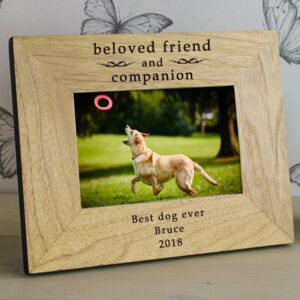 Personalised Dog Photo Frames | In Memorium Engraved