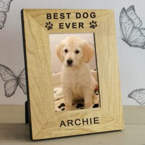 Personalised Dog Photo Frames - Gift for Dog Lovers