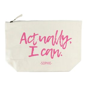 Motivational Personalised Wash Bag - Actually I Can