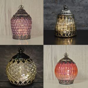 Moroccan Style Silver Lanterns Petit