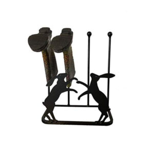Boxing Hare Boot Stand