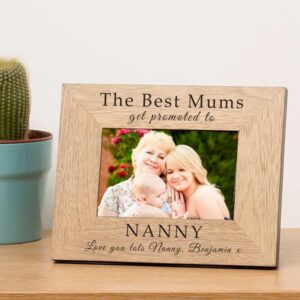 Mum to Grandma Gifts - Personalised Frame for the Best Mums