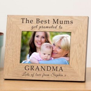 Mum to Grandma Gifts | Personalised Frame for the Best Mums