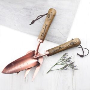 Personalised Luxury Copper Gardening Tools 3