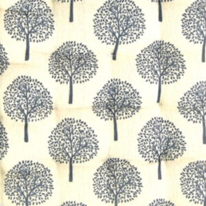 Cream Linen Square Seat Pads