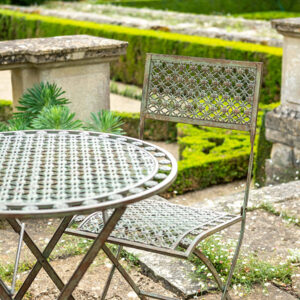 Marlborough Bistro Set 3 Piece - Antique Blue