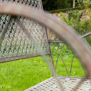 Marlborough Blue Rust Vintage Bench