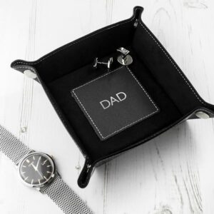 Personalised Coin Tray - Valet Tray for Dad