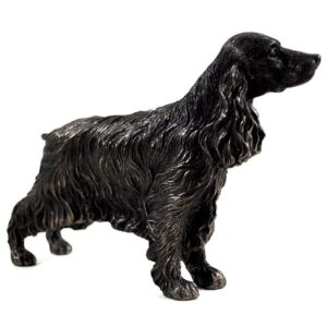 Cocker Spaniel Sculpture | Cold Cast Bronze for Cocker Lovers