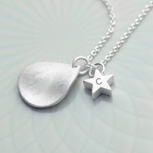 Silver Personalised Necklace for Her