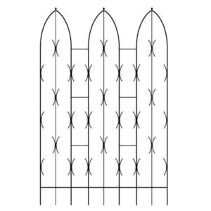 Steel Plant Trellis | Quality Triple Gothic Screen for Climbers