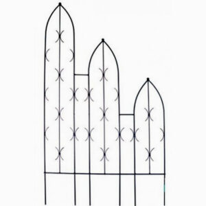 Metal Plant Trellis | Quality Triple Gothic Slope Screen for Climbers