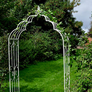 Vintage Cream Garden Arch by Ascalon
