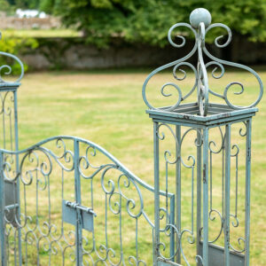 Vintage French Gates in Antique Blue