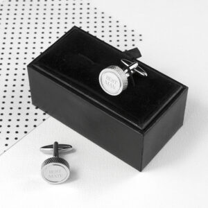Classic Engraved Cufflinks - Gift Boxed