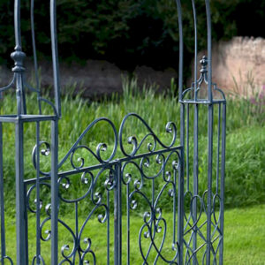 Garden Arch with Gates - Ornamental Heritage Arch and Gates